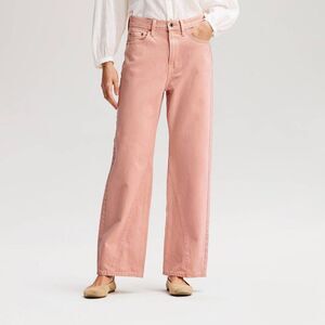 Women's Mid-Rise Loose Jeans - Universal Thread Pink 12
